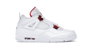 Jordan 4 Metallic Red Rep Shoe