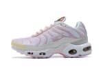 Air Max Plus Pink White Replica shoe. 1:1 highest quality reps. Buy high quality Fakes. High Quality Fake Shoes Website. Air Max reps.