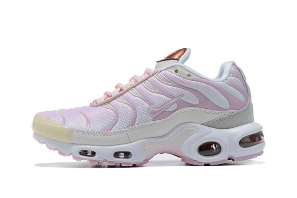 Air Max Plus Pink White Replica shoe. 1:1 highest quality reps. Buy high quality Fakes. High Quality Fake Shoes Website. Air Max reps.