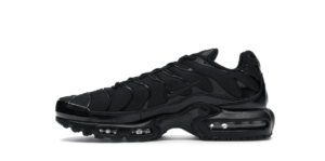 Air Max Plus Triple Black Replica shoe. 1:1 highest quality reps. Buy high quality Fakes. High Quality Fake Shoes Website. Air Max reps.