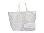 Goyard Tote Rep Bag White