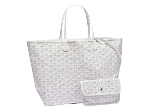 Goyard Tote Rep Bag White