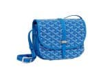 Goyard Belvedere PM Rep Bag Blue