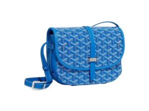 Goyard Belvedere PM Rep Bag Blue