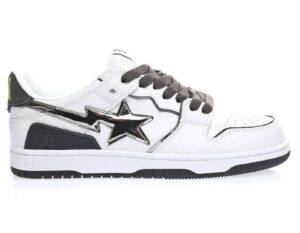 Bapesta Silver Rep Shoe