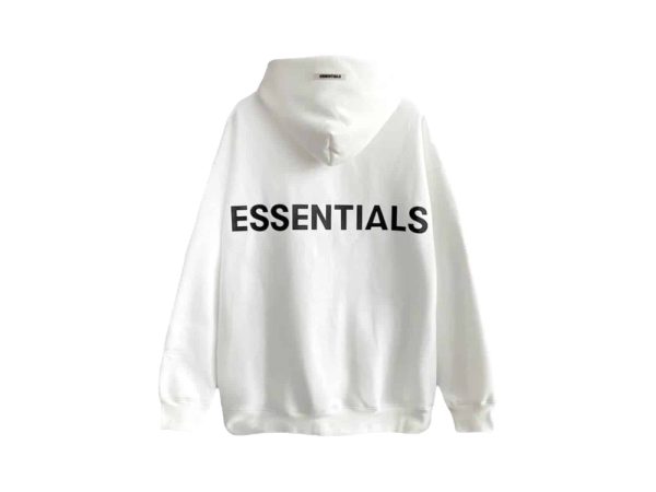 Essentials Rep Hoodie White