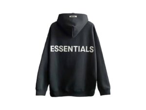 Essential Rep Hoodie Black