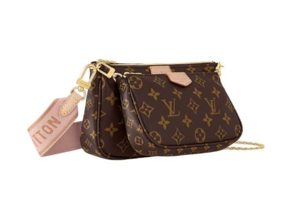 Louis Vuitton Multi Pochette Rep Bag Rose