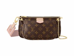 Louis Vuitton Multi Pochette Rep Bag Rose