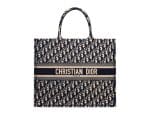 Dior Book Tote Rep Bag Large Blue