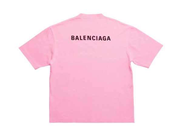 Balenciaga Rep T-Shirt Pink