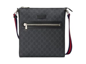 Gucci Shoulder Rep Bag Black Canvas