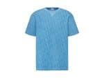 Dior Oblique Rep T-Shirt Blue