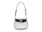 Prada Mini Cleo Rep Bag Silver