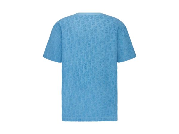 Dior Oblique Rep T-Shirt Blue