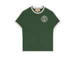 Gucci Cotton Jersey Rep T-Shirt Green