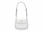 Prada Mini Cleo Rep Bag White