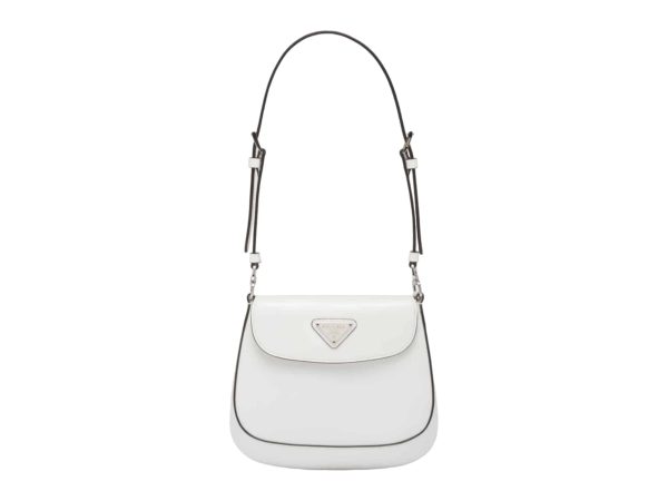 Prada Mini Cleo Rep Bag White