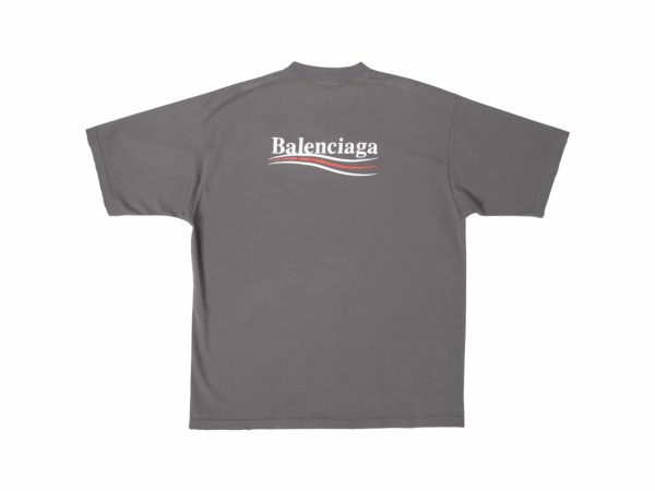 Balenciaga Rep T-Shirt Grey