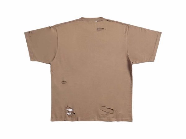 Balenciaga Rep T-Shirt Brown