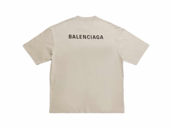 Balenciaga Rep T-Shirt Beige