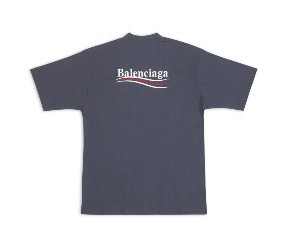 Balenciaga Rep T-Shirt Grey