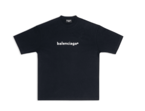 Balenciaga Rep T-Shirt Black