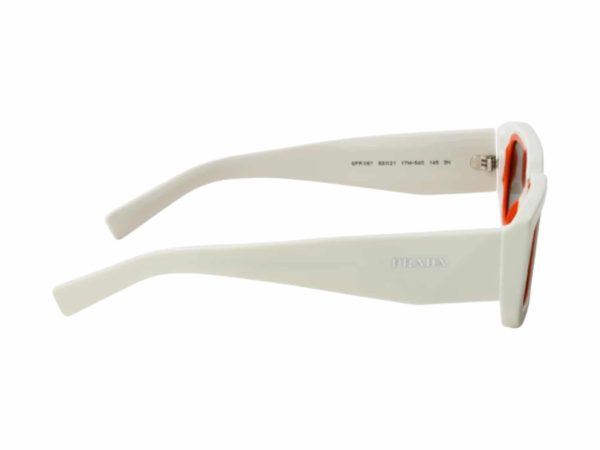 Prada Replica Symbol Sunglasses White