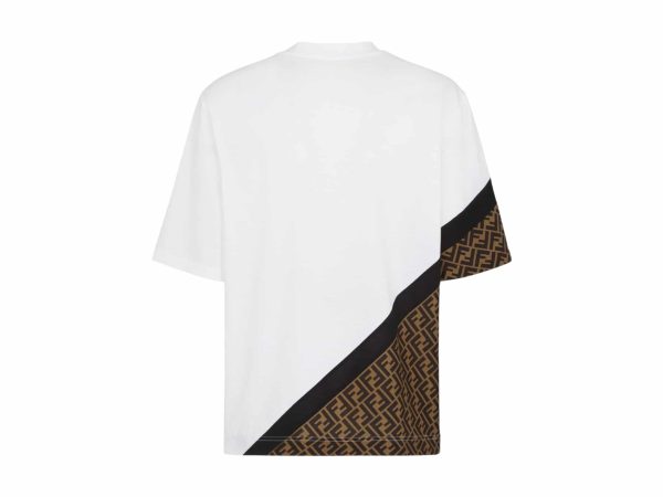 Fendi Jersey Rep T-Shirt White