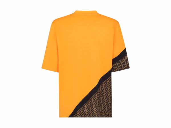 Fendi Jersey Rep T-Shirt Orange