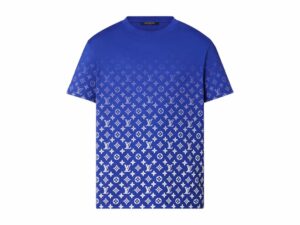 Louis Vuitton Monogram Rep T-Shirt Blue