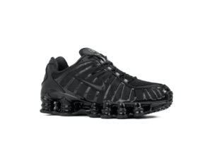 Shox TL Black Replica shoe. 1:1 highest quality reps. Buy high quality Fakes. High Quality Fake Shoes Website. Shox TL Rep Shoes.