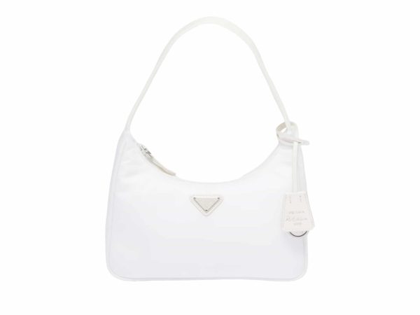 Prada Re-Edition 2000 Mini Rep Bag White