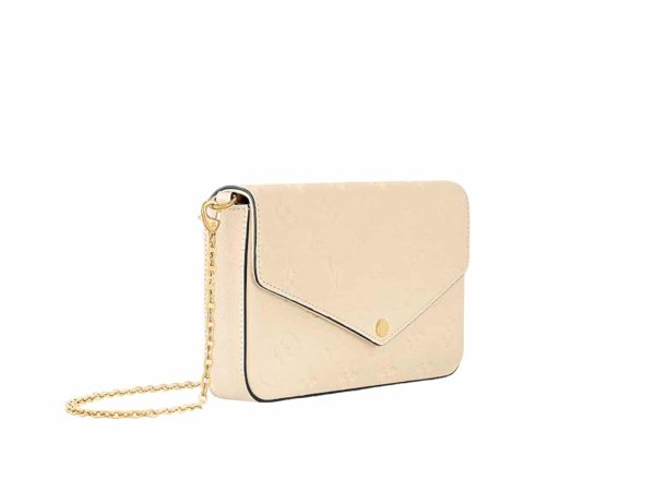 Louis Vuitton Felice Pochette Bag Creme