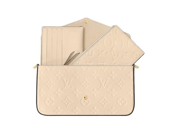 Louis Vuitton Felice Pochette Bag Creme