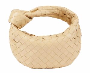 Bottega Veneta Mini Jodie Bag Beige