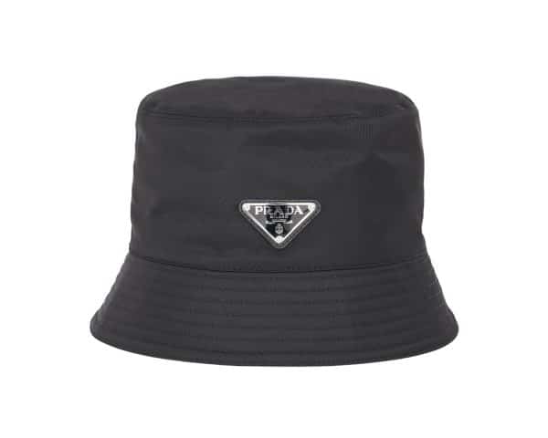 Prada Nylon Rep Hat Black