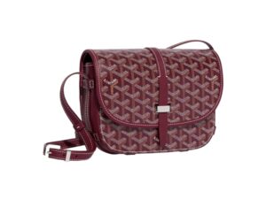 Goyard Belvedere PM Rep Bag Deep Red