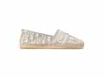 Dior Embroidered Rep Espadrilles Grey