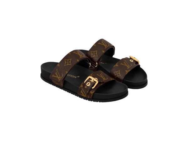 Louis Vuitton Bom Dia Rep Slippers