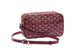 Goyard Cap Vert Rep Bag Deep Red