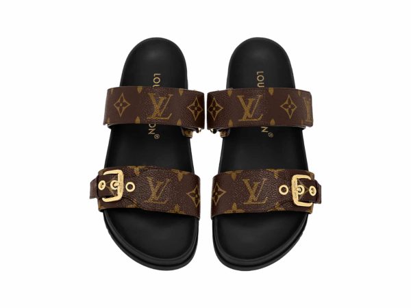 Louis Vuitton Bom Dia Rep Slippers