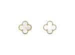 Van Cleef Pearl Gold Rep Earrings