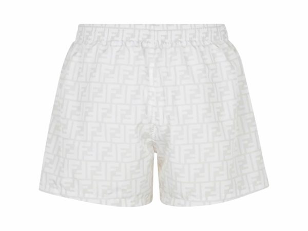 Fendi Rep Shorts Blanc