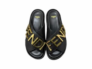 Fendi Rep Slippers Black