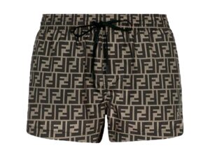 Fendi Rep Shorts Tabacco