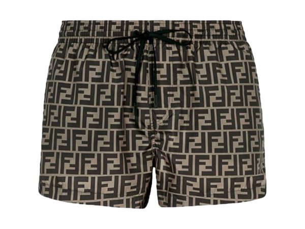 Fendi Rep Shorts Tabacco