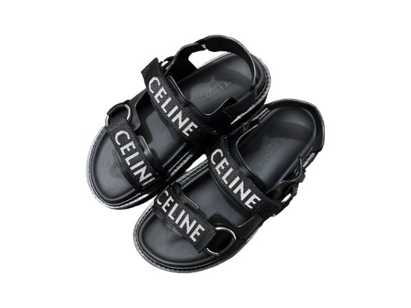 Celine Rep Sandals Black