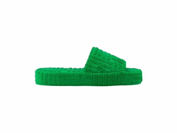 Bottega Veneta Rep Slippers Green