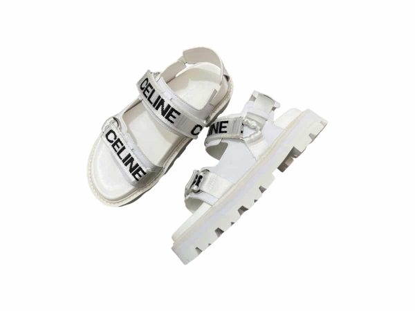 Celine Rep Sandals White